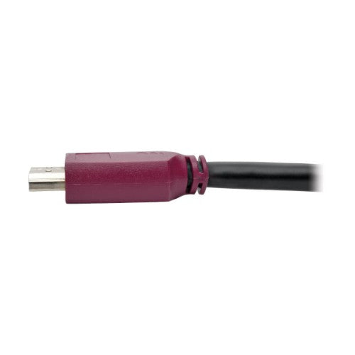 Tripp Lite P569-015-CERT 4K HDMI Cable with Ethernet (M/M) - 4K 60 Hz, Gripping Connectors, 15 ft.