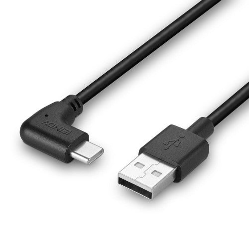 Lindy 32000 USB cable USB 2.0 0.5 m USB A USB C Black