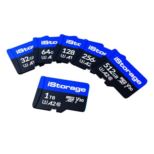 iStorage microSD card |10 pack | 128GB MicroSDXC UHS-III Class 10