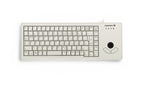 CHERRY XS Trackball keyboard USB Belgian Grey