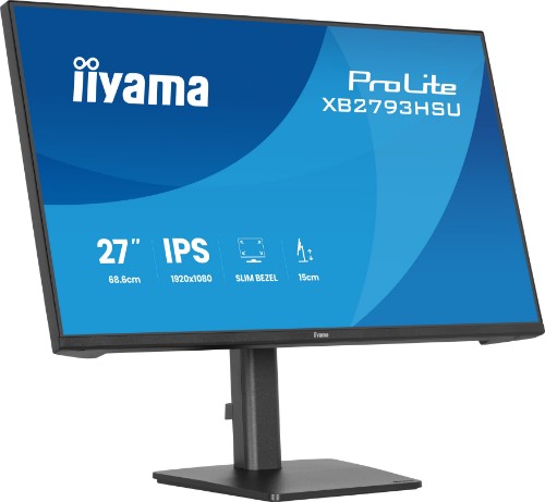 iiyama ProLite XB2793HSU-B1 computer monitor 68.6 cm (27") 1920 x 1080 pixels Full HD LED Black