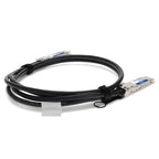 AddOn Networks QDD-400-CU0-5M-AO InfiniBand/fibre optic cable 0.5 m QSFP-DD DAC Black