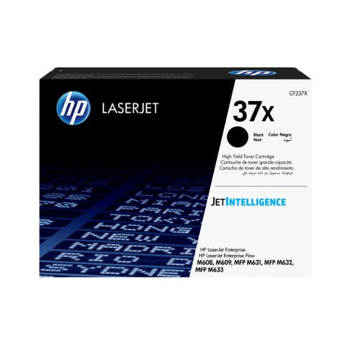 HP CF237X/37X Toner cartridge high-capacity, 25K pages ISO/IEC 19752 for HP E 60055/LaserJet M 608/LaserJet M 631
