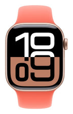 Apple MDT04ZM/A smart wearable accessory Band Orange Fluoroelastomer