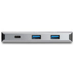 StarTech.com 4 Port USB C Hub w/ 3x USB A & 1x USB C - SuperSpeed 10Gbps USB Type-C 3.2 Gen 2 Hub - USB Bus Powered - Compact USB-C to USB Adapter Hub - Portable/Laptop Hub - Aluminum - TAA