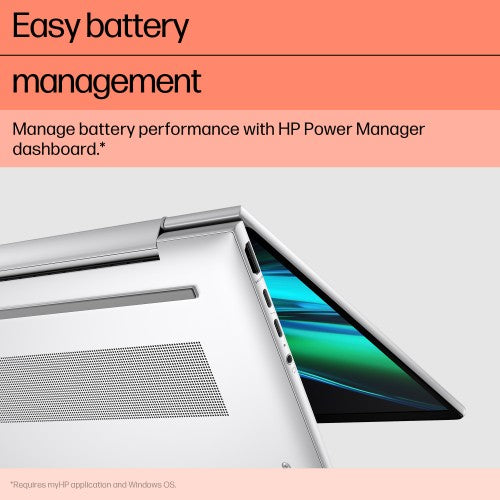 HP Elite x360 1040 G11 Wolf Pro Security Edition Intel Core Ultra 7 155H Hybrid (2-in-1) 35.6 cm (14") Touchscreen WUXGA 32 GB LPDDR5x-SDRAM 1 TB SSD Wi-Fi 6E (802.11ax) Windows 11 Pro AI PC Silver