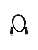 V7 Black Video Cable Pro DisplayPort Male to DisplayPort Male 1m 3.3ft