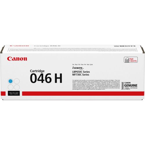 Canon 1253C002/046H Toner cartridge cyan high-capacity, 5K pages ISO/IEC 19752 for Canon LBP-653