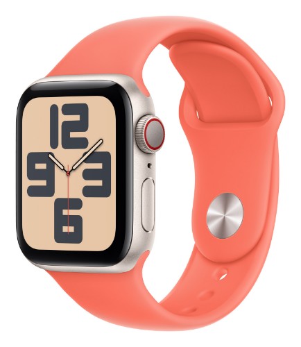 Apple MDRT4ZM/A smart wearable accessory Band Orange Fluoroelastomer