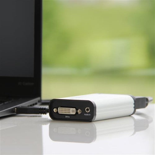 StarTech.com USB 3.0 Capture Device for High-Performance DVI Video - 1080p 60fps - Aluminum - TAA