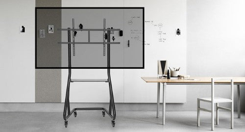 Allmounts Floor Trolley with Shelf 2.67 m (105") Black