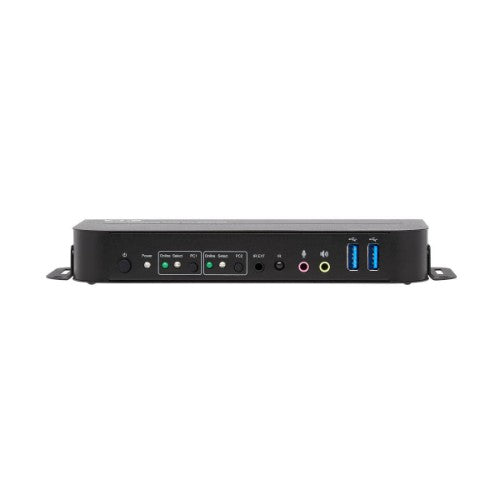 Tripp Lite B005-HUA2-K 2-Port HDMI/USB KVM Switch - 4K 60 Hz, HDR, HDCP 2.2, IR, USB Sharing, USB 3.0 Cables