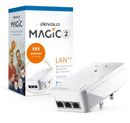 Devolo 8504 PowerLine network adapter 2400 Mbit/s Ethernet LAN White 1 pc(s)