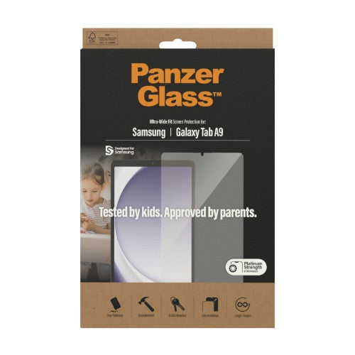 PanzerGlass ®️ Screen Protector Samsung Galaxy Tab A9 | Ultra-Wide Fit