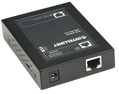Intellinet Power over Ethernet (PoE+) Splitter, IEEE802.3at, 5, 7.5, 9 or 12 V DC output voltage