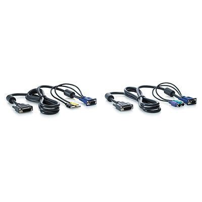 HPE AF612A KVM cable Black 1.82 m