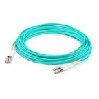 AddOn Networks OM4 LC-LC 5M InfiniBand/fibre optic cable OFNR Aqua colour