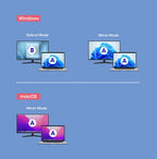 Manhattan USB-C to HDMI Cable, 4K@60Hz, 5 Gbps (USB 3.2 Gen1 aka USB 3.0), 11cm, Black/Silver, Male to Male, Three Year Warranty