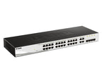 D-Link 48-Port Gigabit Smart Managed Switch with 4 Combo 1000BASE-T/SFP ports