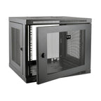 Tripp Lite SRW9UDP SmartRack 9U Low-Profile Switch-Depth-Plus Wall-Mount Mini Rack Enclosure