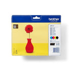 Brother LC-121VALBP Ink cartridge multi pack Bk,C,M,Y, 4x300 pages ISO/IEC 24711 Pack=4 for Brother DCP-J 132/MFC-J 285