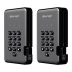 iStorage diskAshur PRO² SSD 256GB | Secure Portable Solid State Drive |FIPS 140-2 Level 3 certified | AES-XTS 256-bit Hardware Encryption | PIN protected | OS & Platform Independent |GDPR, TAA Compliant|Brute force hack defence | Dust/Water Resistant