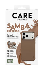 PanzerGlass CARE by ® Fashionable Case Samba Espresso w. MagSafe iPhone 17 Pro Max