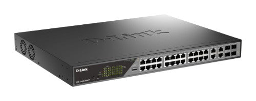 D-Link DSS-200G-28MP/E network switch Managed L2 Gigabit Ethernet (10/100/1000) Power over Ethernet (PoE) 1U Grey