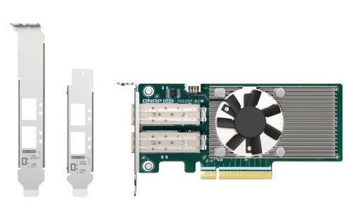 QNAP QXG-25G2SF-BCM network card Internal Fiber 25000 Mbit/s