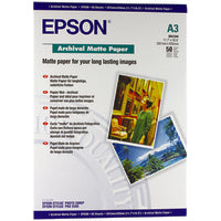 Epson Archival Matte Paper, DIN A3, 189g/m2, 50 Sheets