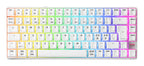 CHERRY XTRFY K33 Compact Wireless keyboard Gaming USB + RF Wireless + Bluetooth QWERTY Nordic White