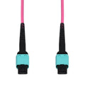 AddOn Networks ADD-MPOMPO-2M5OM4LZ-MA InfiniBand/fibre optic cable 2 m MPO OFNG Aqua colour, Magenta