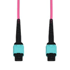 AddOn Networks ADD-MPOMPO-2M5OM4LZ-MA InfiniBand/fibre optic cable 2 m MPO OFNG Aqua colour, Magenta