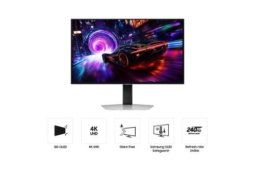 Samsung S32FG816SU computer monitor 81.3 cm (32") 3840 x 2160 pixels 4K Ultra HD OLED Silver