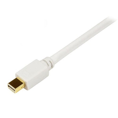 StarTech.com 10 ft Mini DisplayPort to DVI Adapter Converter Cable – Mini DP to DVI 1920x1200 - White