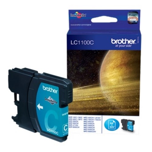 Brother LC-1100C Ink cartridge cyan, 325 pages ISO/IEC 24711 5,5ml for Brother DCP 185 C/MFC 6490 C