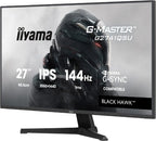 iiyama G-MASTER Get ahead with the 27" G2741QSU-B1 Black Hawk monitor with IPS Panel Technology and 1ms MPRT
