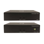 Tripp Lite B127A-111-BHTH HDMI over Cat6 Extender Kit, Transmitter and Receiver with Repeater, 4K 60Hz, 4:4:4, IR, HDR, PoC, 230 ft., TAA