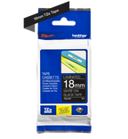 Brother TZE-345 DirectLabel white on black Laminat 18mm x 8m for Brother P-Touch TZ 3.5-18mm/36mm/6-18mm/6-24mm/6-36mm