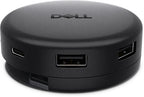DELL DA326 Wired USB 3.2 Gen 1 (3.1 Gen 1) Type-C Black