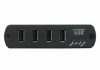 ATEN UEH4002A AV extender AV transmitter & receiver Black, White