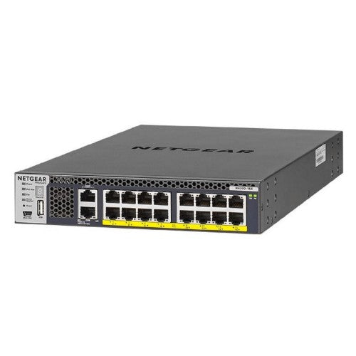 NETGEAR M4300-16X Managed L3 10G Ethernet (100/1000/10000) Power over Ethernet (PoE) 1U Black