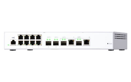 QNAP QSW-M408-2C network switch Managed L2 10G Ethernet (100/1000/10000) White
