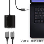 ALOGIC USB-C to Dual HDMI 2.0 Adapter - 4K-30Hz