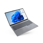 Lenovo ThinkBook 16 G7 ARP AMD Ryzen™ 5 7535HS Laptop 40.6 cm (16") WUXGA 16 GB DDR5-SDRAM 256 GB SSD Wi-Fi 6E (802.11ax) Windows 11 Pro UK English Grey