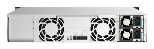 QNAP TL-R1220Sep-RP HDD/SSD enclosure Black, Grey 2.5/3.5"