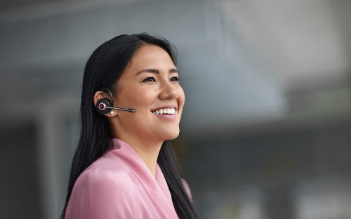 Jabra ENGAGE 55 UC STEREO Headset Wireless Head-band Office/Call center Black