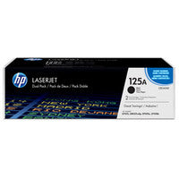 HP CB540AD/125A Toner cartridge black twin pack, 2x2.2K pages/5% Pack=2 for HP CLJ CP 1210