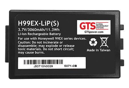 GTS H99EX-LIP(S) barcode reader accessory Battery