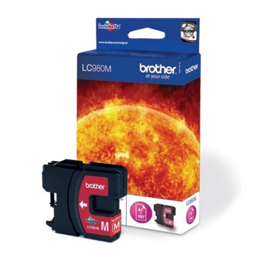 Brother LC-980M Ink cartridge magenta, 260 pages ISO/IEC 24711 5,5ml for Brother DCP 145 C